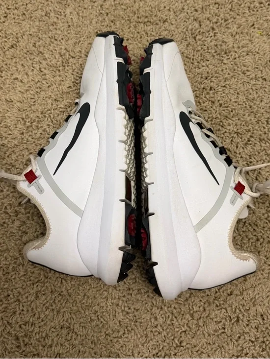 Nike Tiger Woods TW13 Men’s White Golf Shoes - Picture 7 of 11